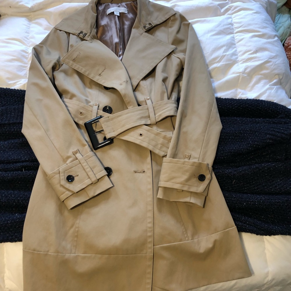 New York & Company Trench Coat Size XS